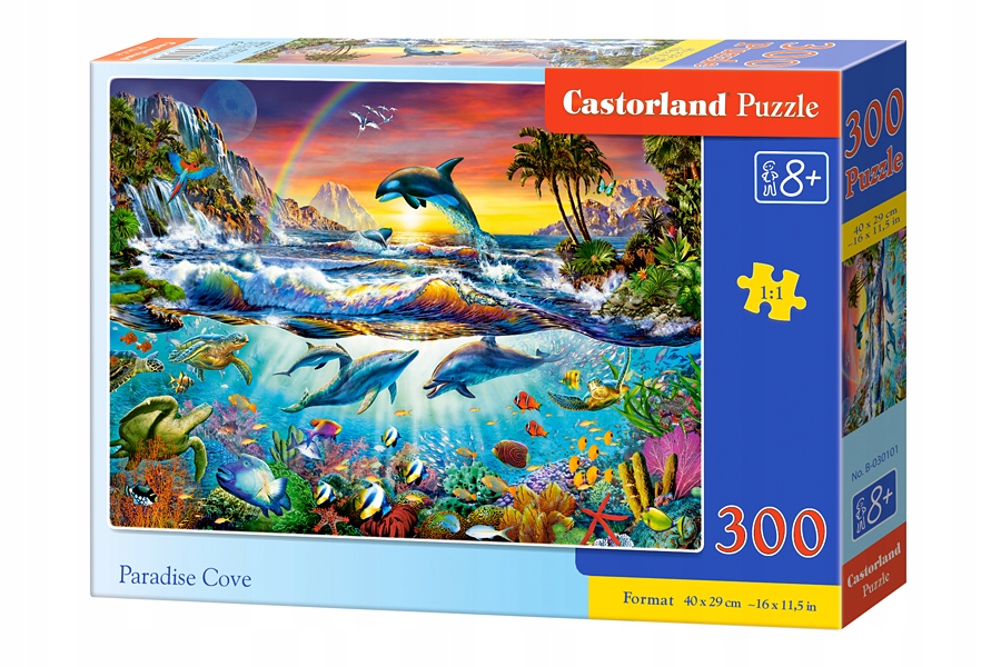 

Puzzle 300 el. Rajska zatoka Castorland