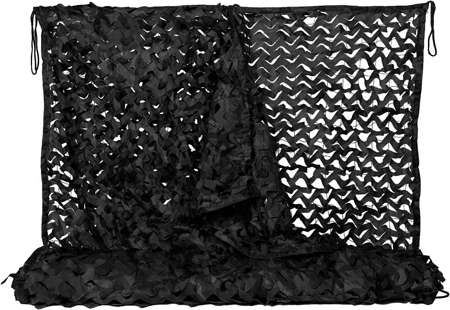 Kamuflážní Maskovací Síť Černá 6X2 M