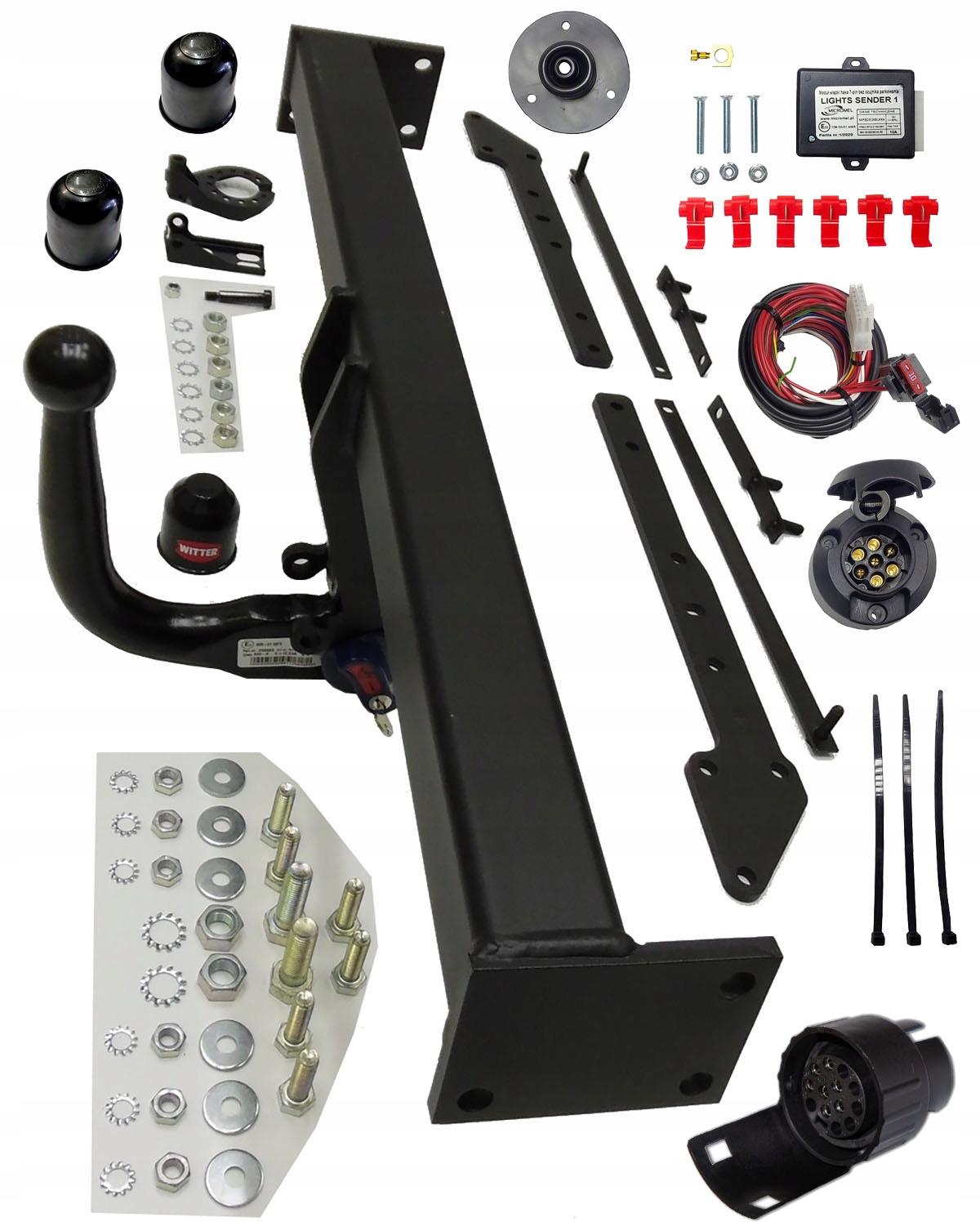 WYPINANY HAK HOLOWNICZY+MODUŁ FORD GALAXY MK3 III