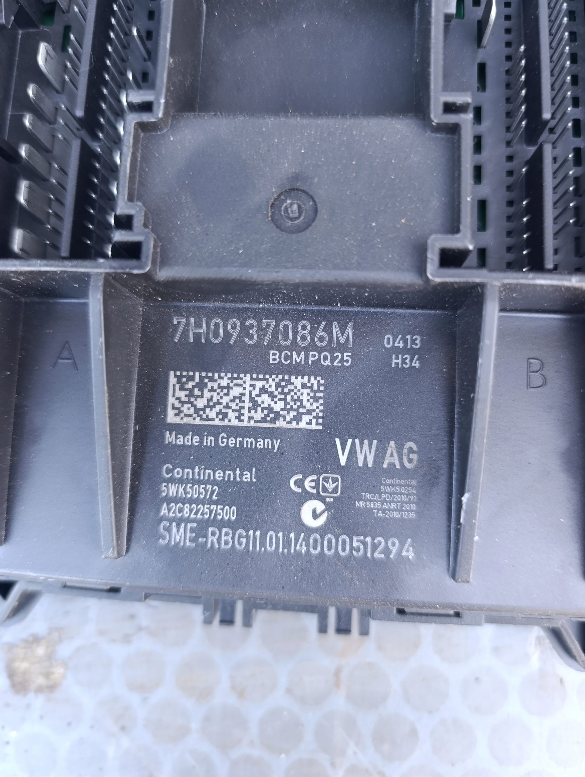 Unité commande confort VW T5 LIFT 7H0937086M