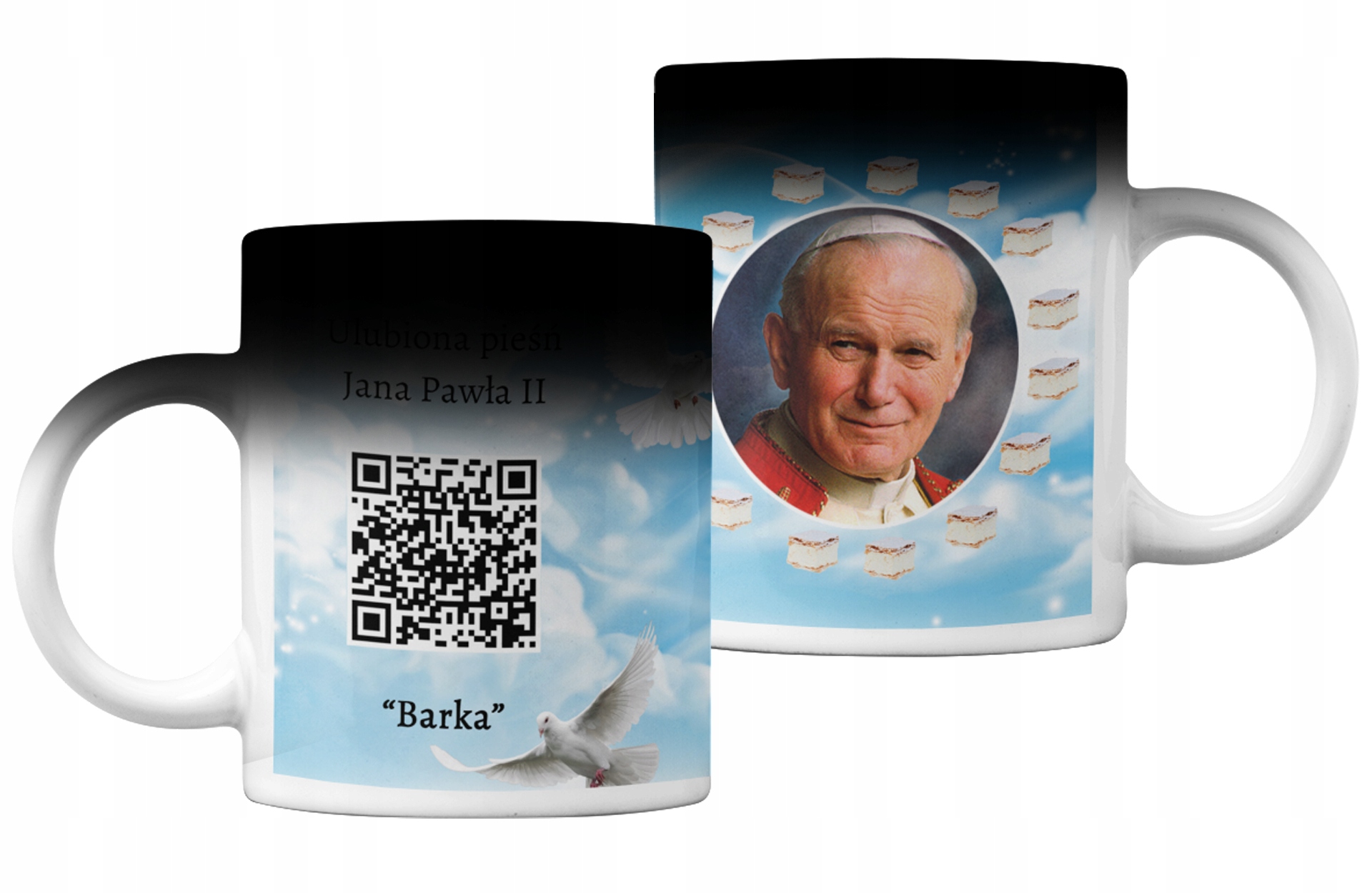 

Kubek Magiczny Jan Paweł II Papież Święta