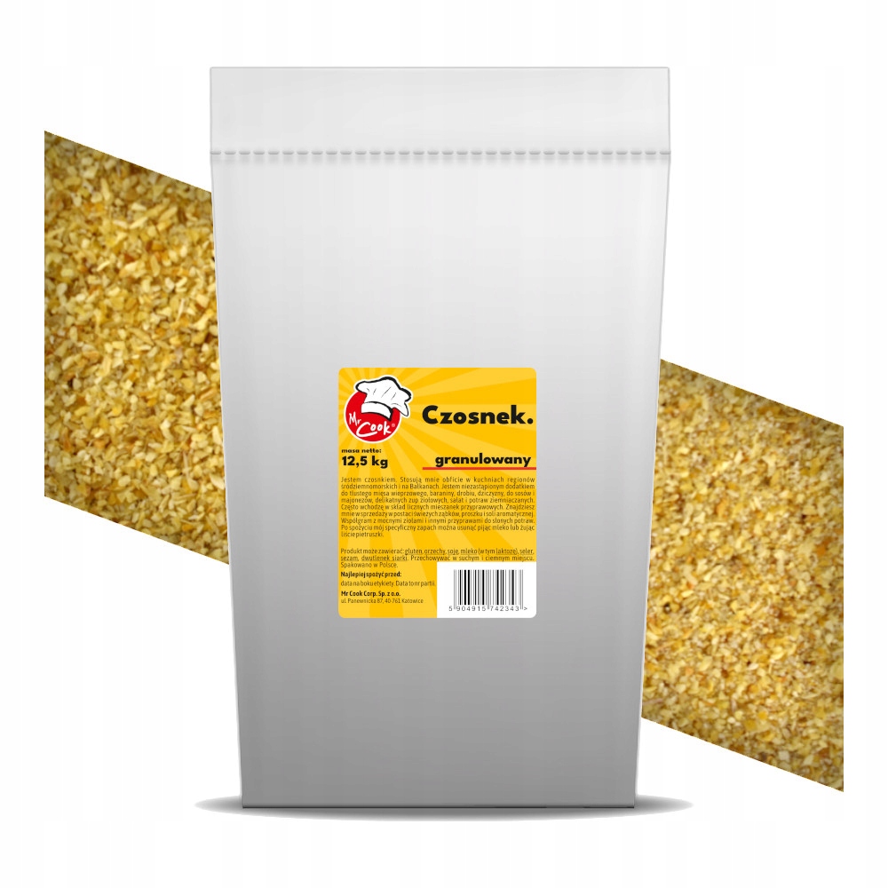 Czosnek Granulowany 12,5kg