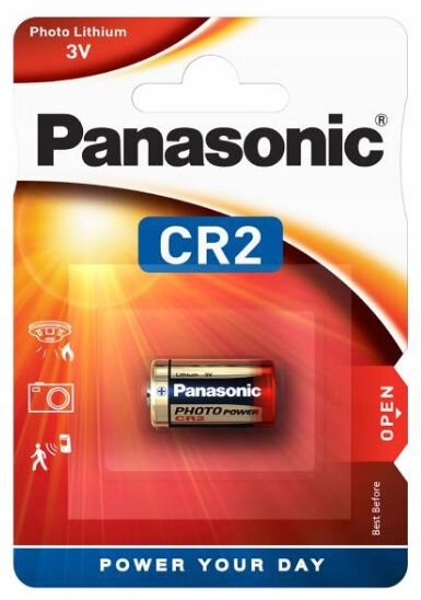 Фотоелементна батарея літієва Panasonic CR2 1 шт