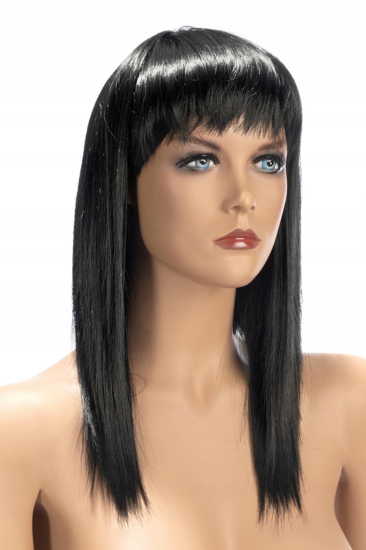 Dámská paruka dlouhé syntetické vlasy světle blond World Wigs