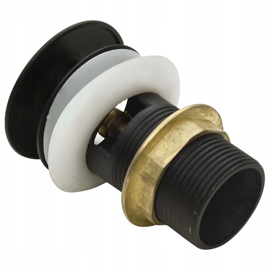 Korek klik-klak z funkcją przelewu, szary, 6,4x6,4 Rodzaj klik-klak