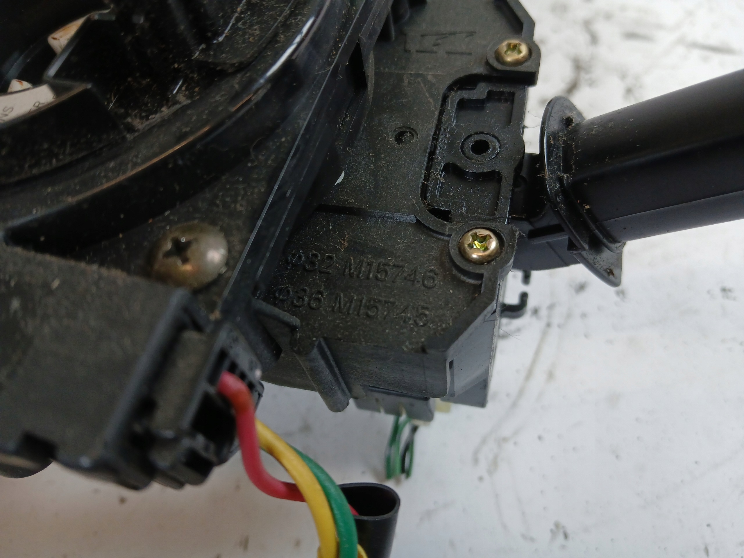 HONDA CIVIC VI steering wheel levers and controls
