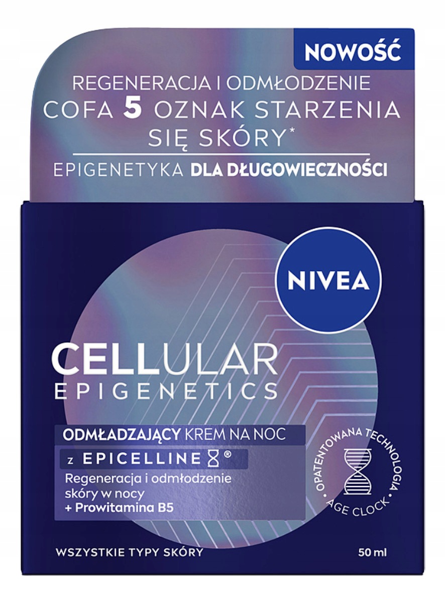 Nivea Cellular Epigenetics omlazující noční krém 50 ml