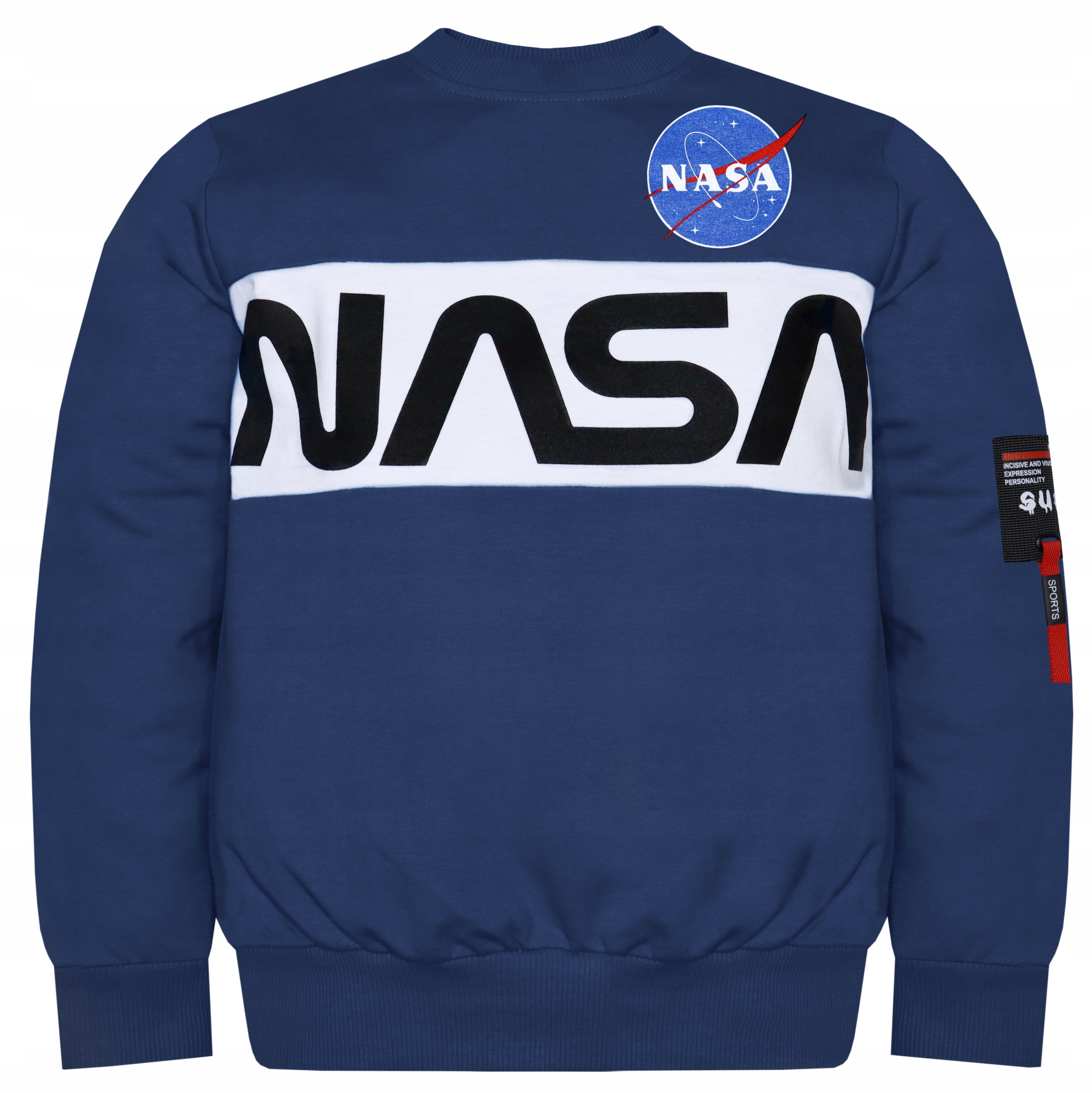 

3241 Sportowa Bawełniana Bluza Nasa r 134