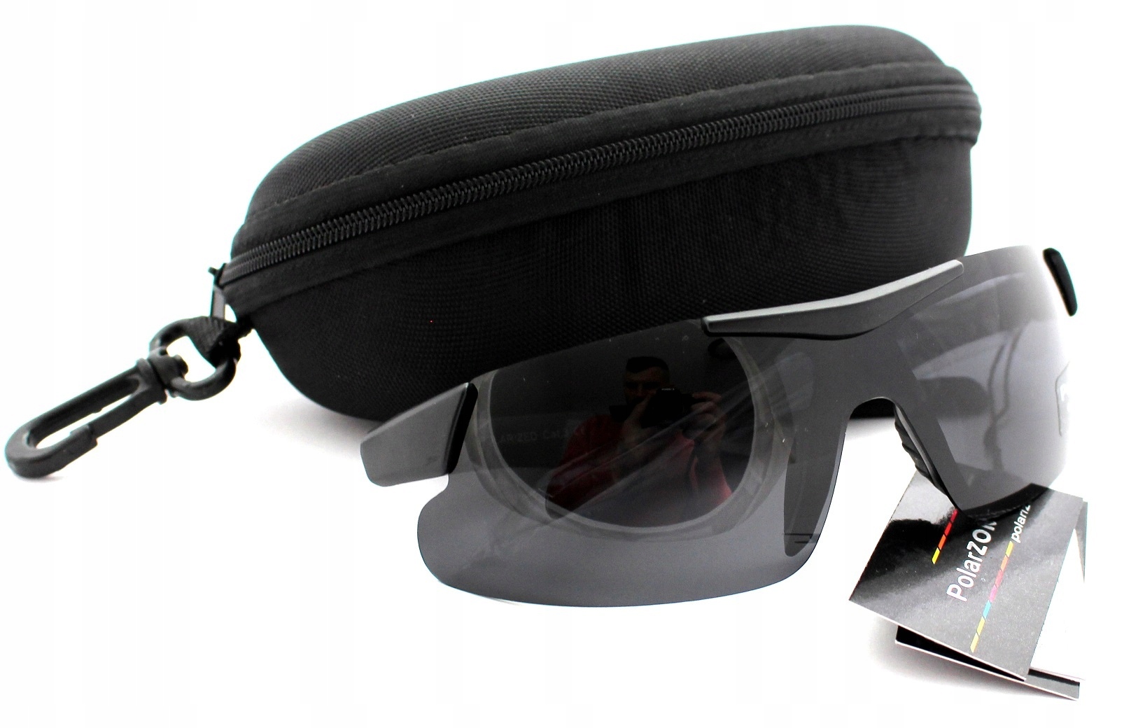 OKULARY MĘSKIE POLARYZACYJNE PolarZONE SPORTOWE Model PZ-449-1M