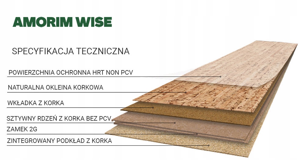 WZORNIK PODŁÓG KORKOWYCH CORK INSPIRE 700 Kolekcja Cork Inspire 700