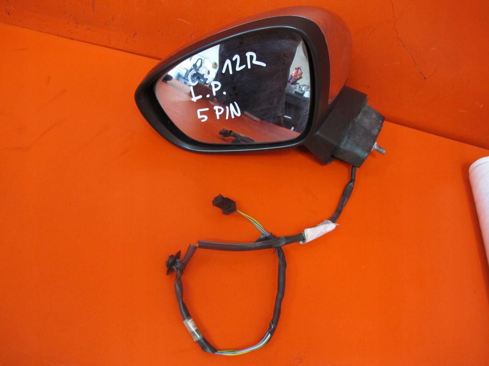 CITROEN C3 II 2 SC 09-16 mirror electrics left 5 PIN CHROM EUROPA