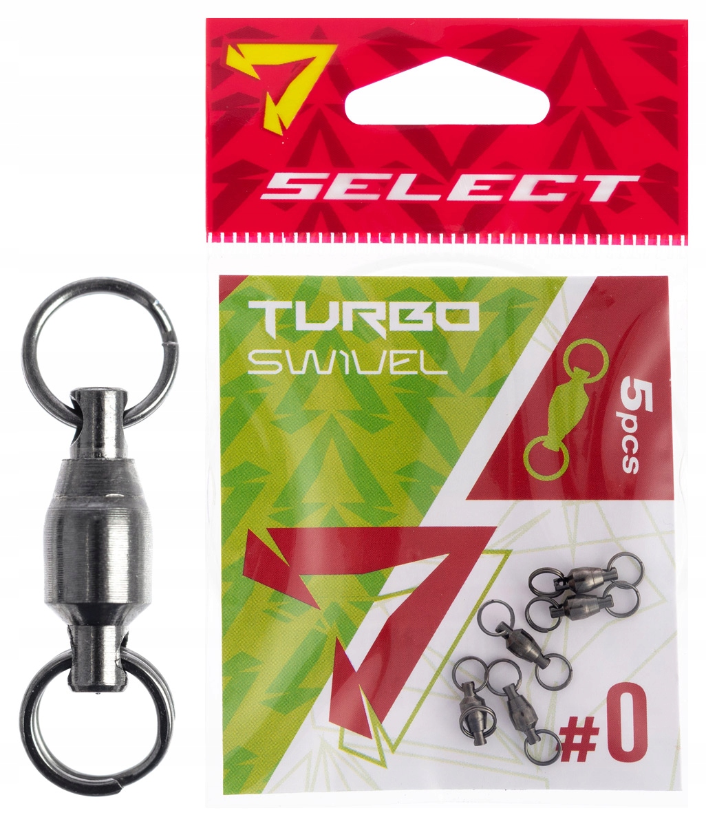 Krętlik Łożyskowany Select Turbo Swivel rozmiar 1 opakowanie 5szt