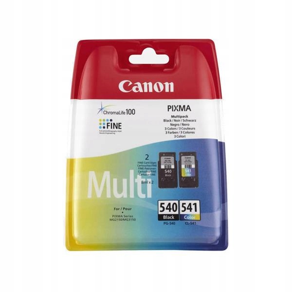 Originální inkoust Cmyk Canon PG-540, PG540, CL-541, CL541 (5225B013)