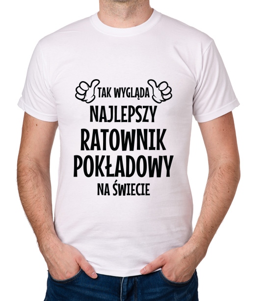 

koszulka Najlepszy Ratownik Pokładowy prezent