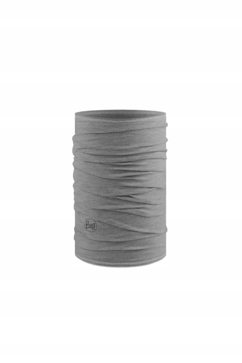 Buff Chusta wielofunkcyjna Merino Lightweight Solid Light Grey uni