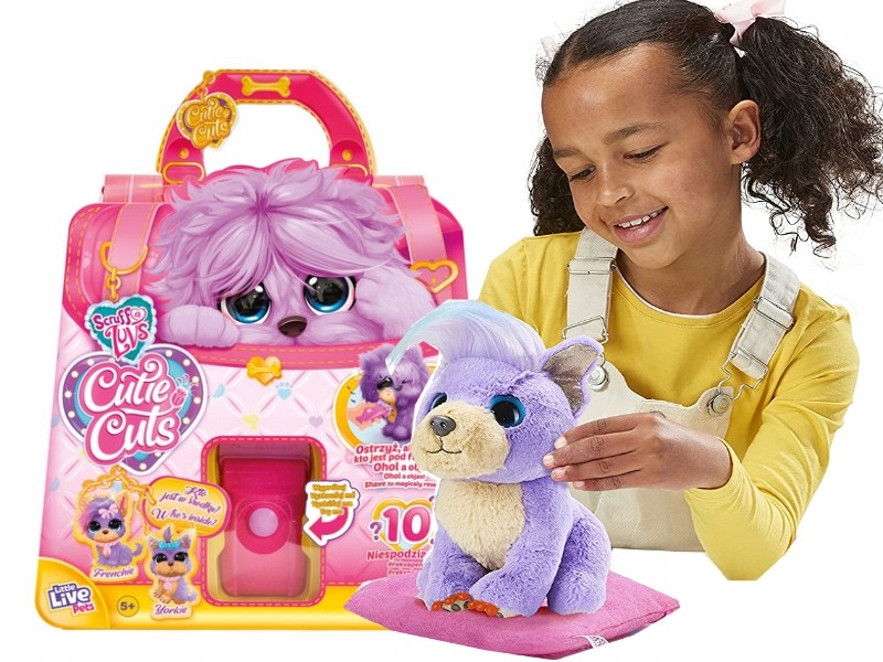 

Cutie Cuts Fioletowy Piesek salon fryzjerski