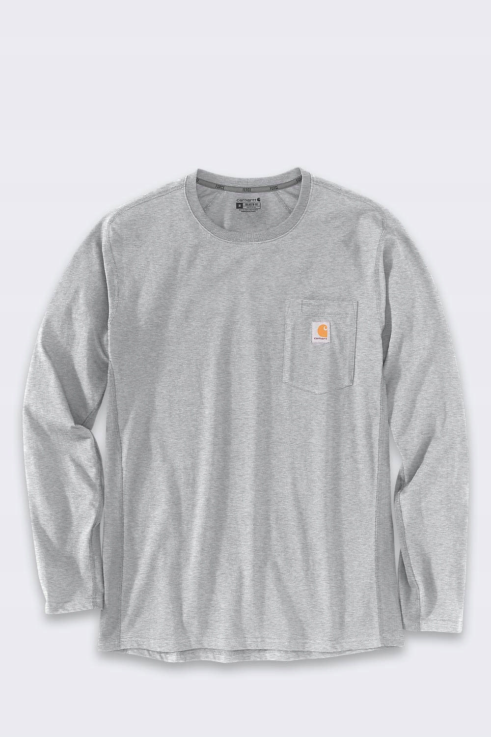 Tričko Carhartt Force Midweight Pocket Grey