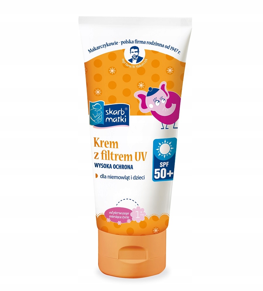 Skarb Matki Krem na słońce SPF 50+ dla dzieci 75ml