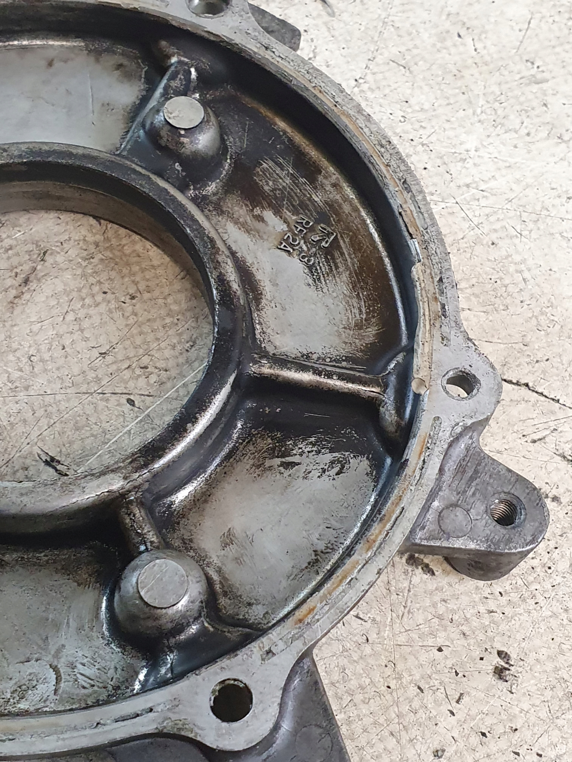 Blende Abdeckung Abdeckung des Zahnrads OE RF7J10600 MAZDA 6 VI 2.0 CITD