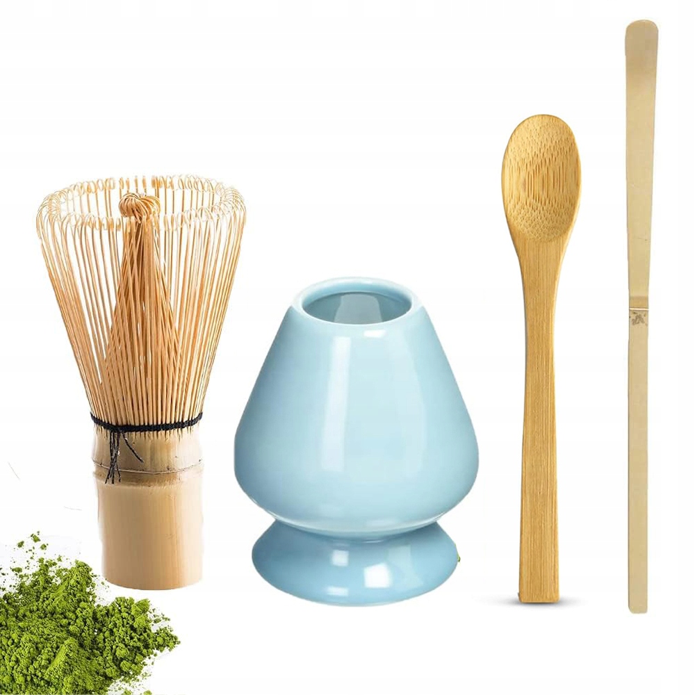 Levně Bambusové Příslušenství Na Čaj Matcha Šlehací Metla Rukojeť Sada Na Výrobu