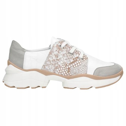 

Buty Wojas Półbuty damskie skóra białe r. 40