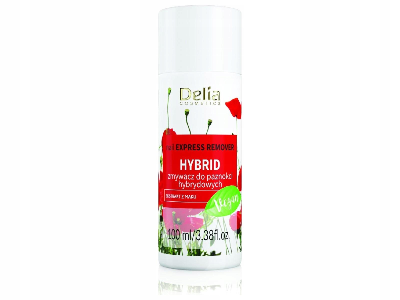 DELIA COSMETICS Zmywacz do hybrydy 100 ml