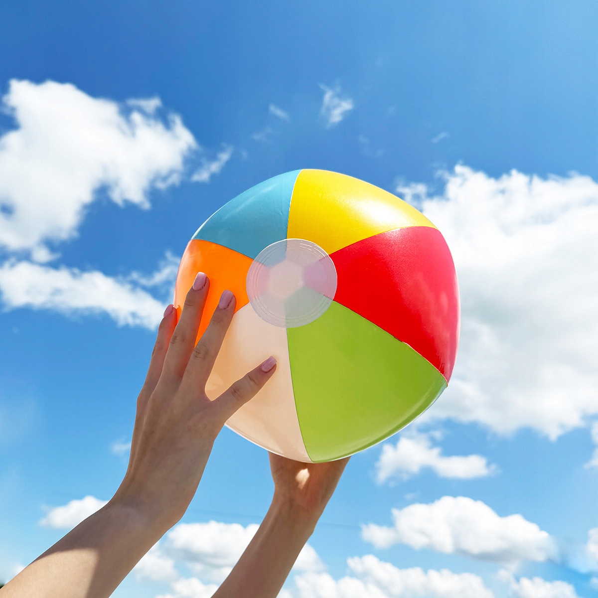 PIŁKA DMUCHANA PLAŻOWA DO WODY DLA DZIECI RODZINNA OGRODOWA NA BASEN 40CM EAN (GTIN) 5905930960903