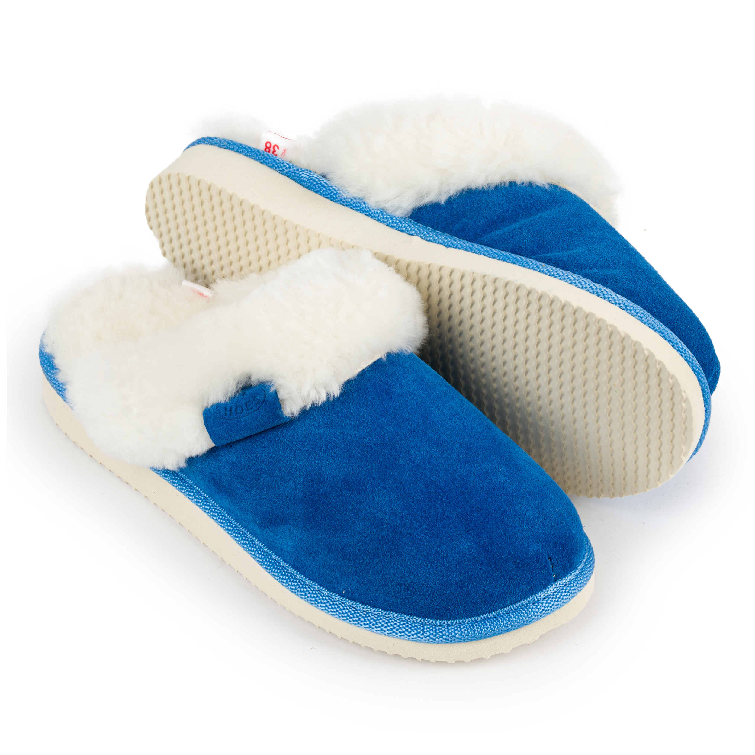 Dámské Pantofle IreShoes Premium teplé domácí Sandále s vlnou, vel. 41