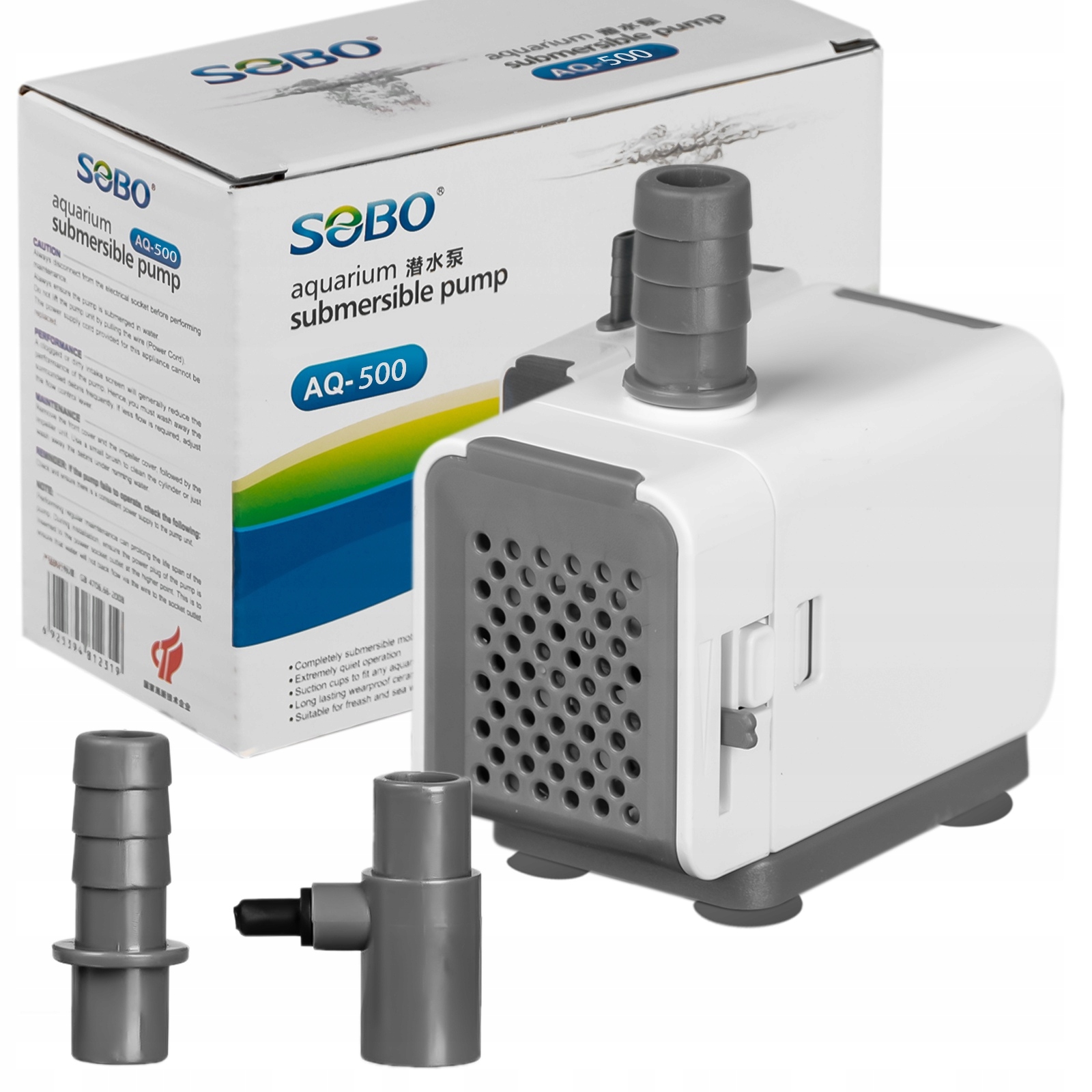 Sobo Ponorné čerpadlo AQ-500 vodní čerpadlo 500 l/h