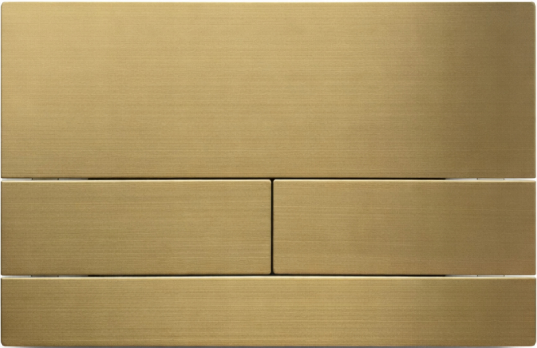 Ocelové splachovací tlačítko T2 zlaté Tyt pro Wc Geberit Duofix Sigma UP320