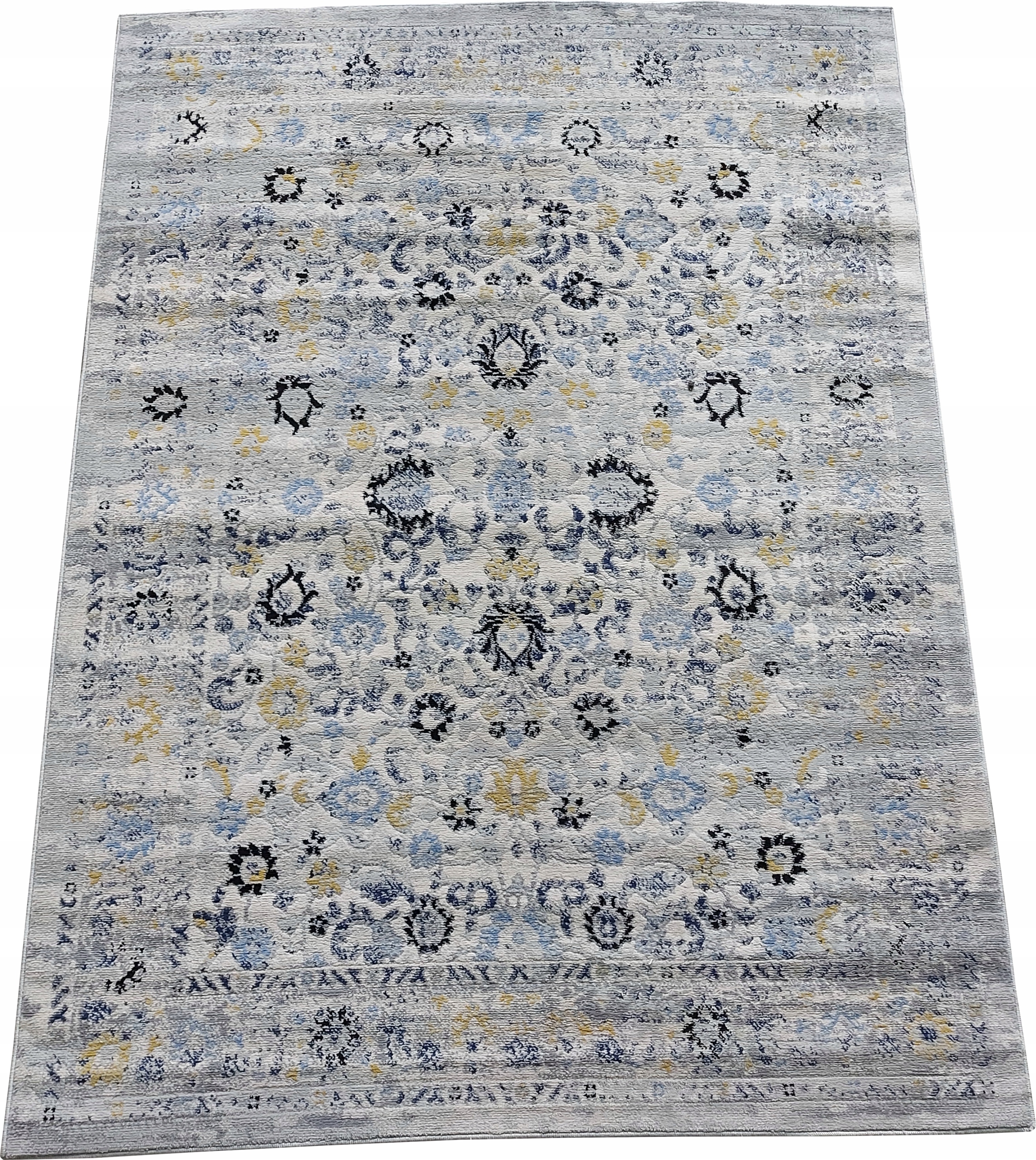 Plyšový koberec orientálny béžový 200x300