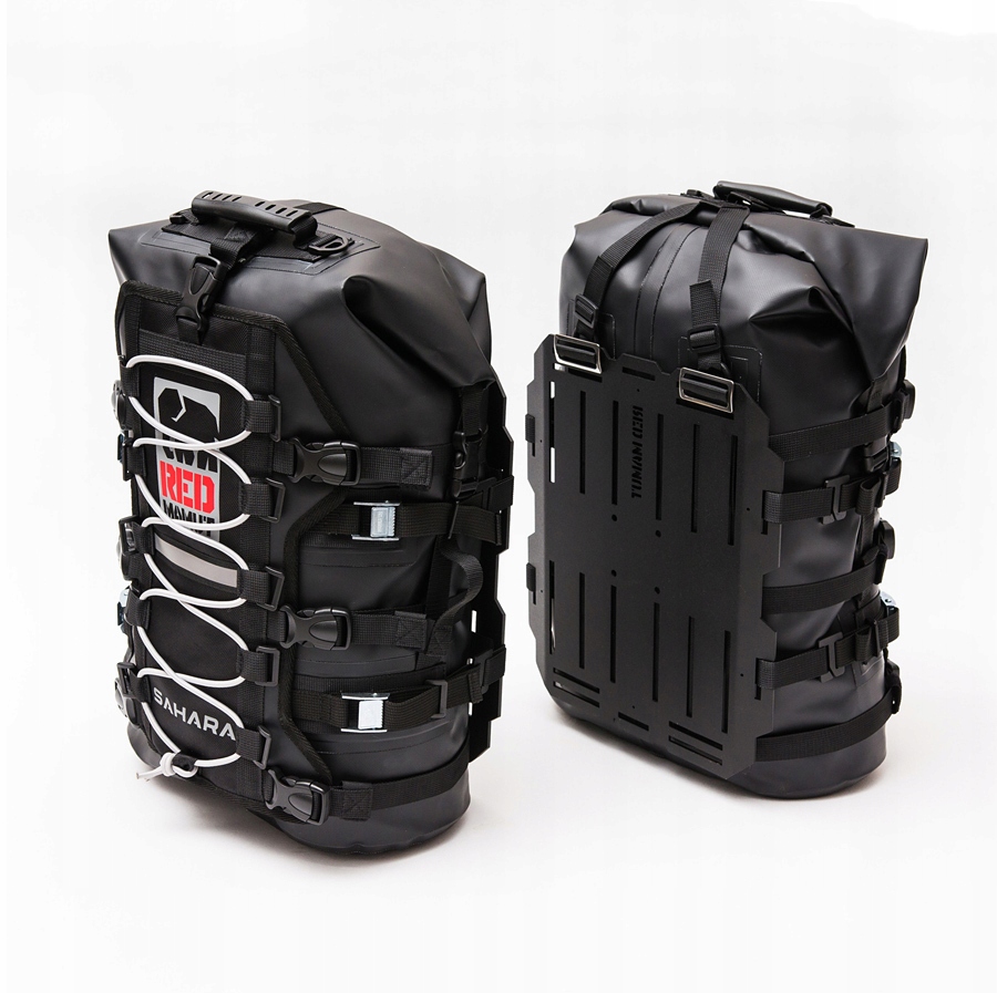 Сідельні сумки для мотоциклів 2X 40L RED MAMUT SAHARA