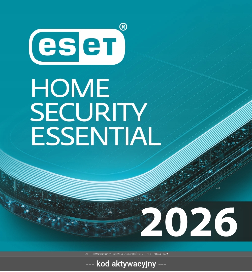 ESET Home Security Essential 2 st. / 12 miesięcy ESD