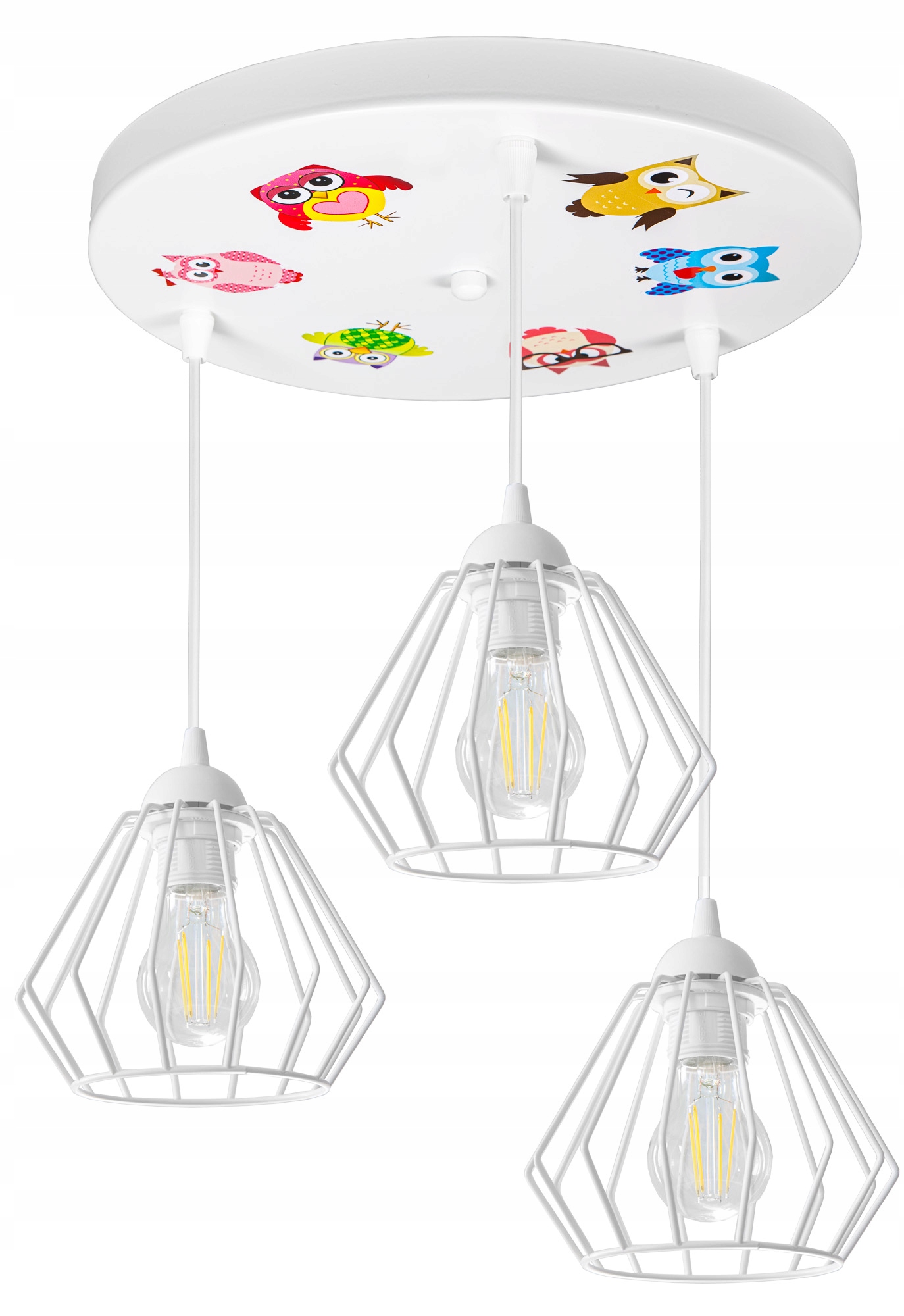 ПОТОЛОЧНЫЙ СВЕТИЛЬНИК НАСТЕННЫЙ ПЛАФОН СОВЫ ДЛЯ ДЕТЕЙ