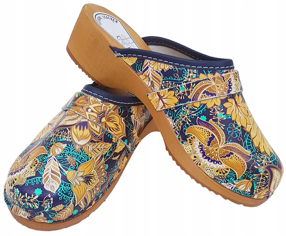 Drewniaki Chodaki Medyczne Zakryte NOWOŚĆ *38* Długość wkładki 25 cm