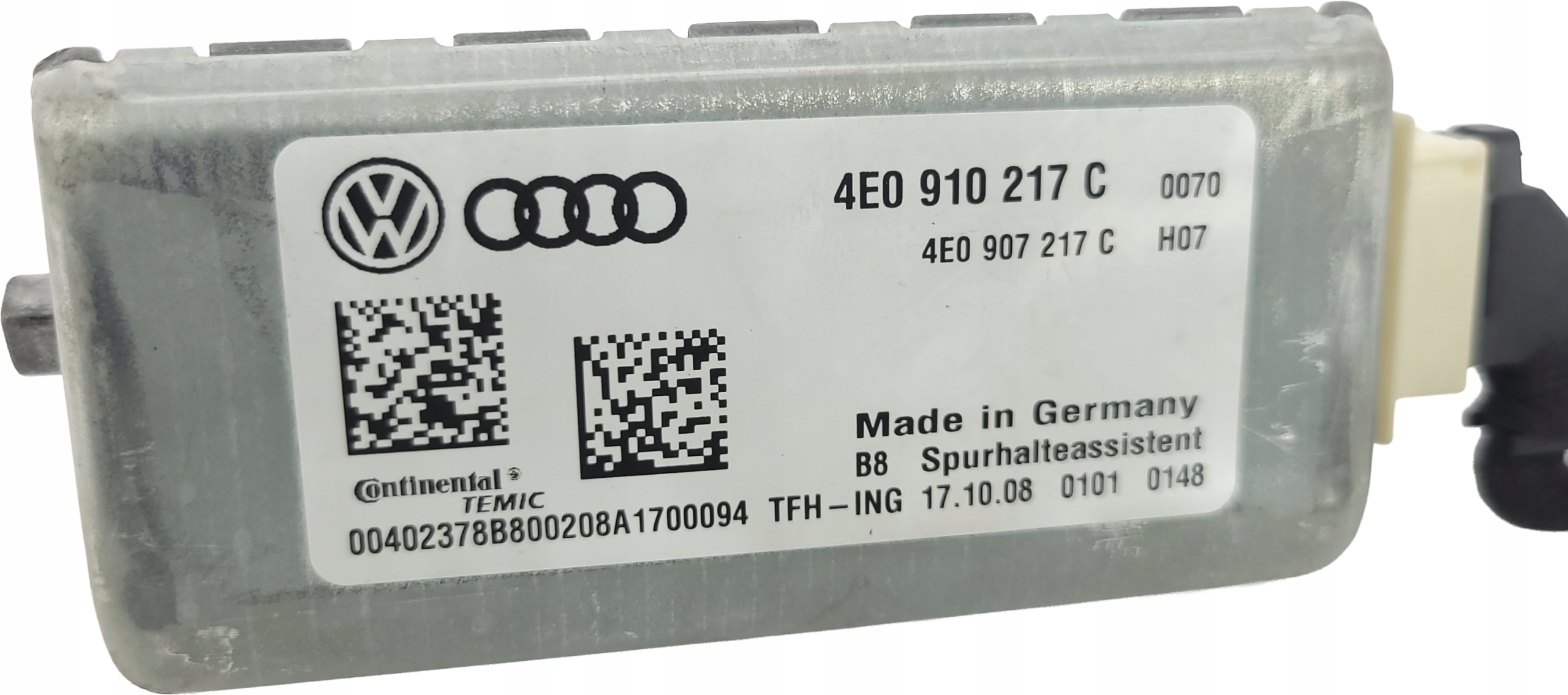 AUDI A6 C6 LIFT KAMERA ASYSTENT changes supports RUCHU 4E0910217C