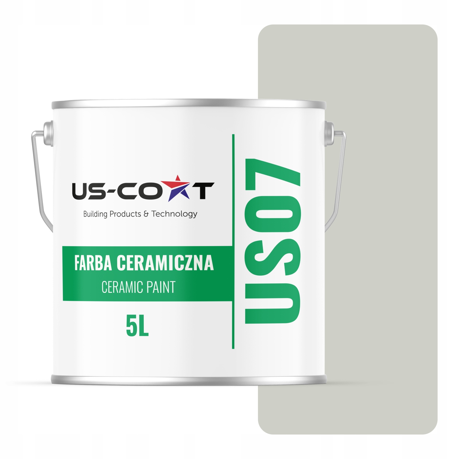 Keramická Farba Na Stenu Farba Khaki Svetlá H1762 5L Matná Na Steny Stropov