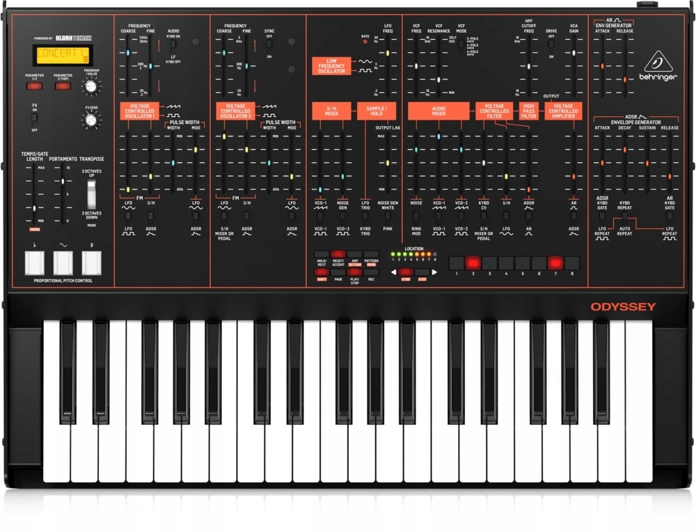 Behringer ODYSSEY - Syntezator analogowy Marka Behringer