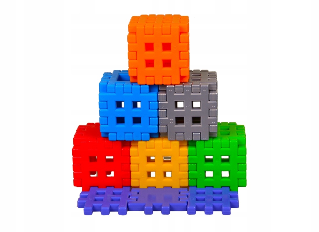 MEGA PAKA wafle ADUSIE KOSTKA 144 elementy Seria Adusie