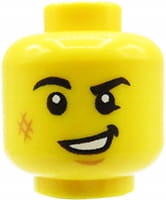 

Lego głowa główka 3626cpb2519 mężczyzna, uśmiech