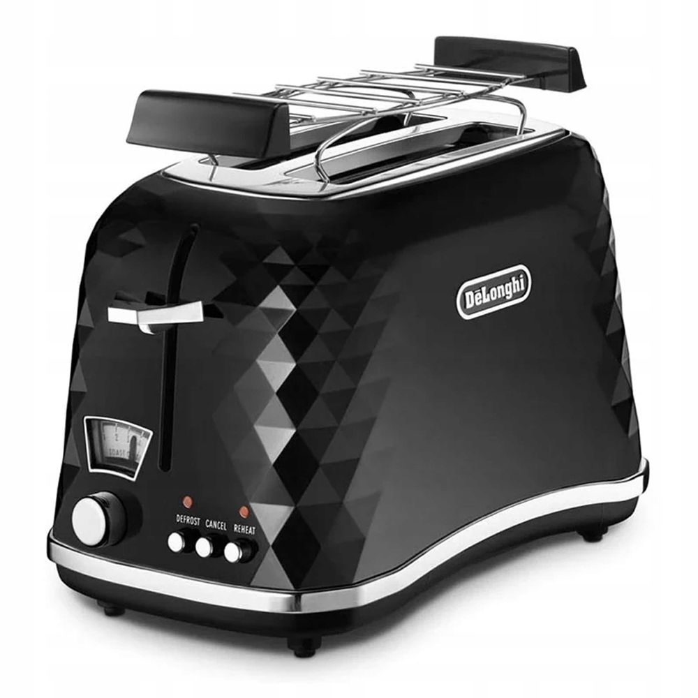 

Toster dwukomorowy DeLonghi Brillante Ctj 2103.BK