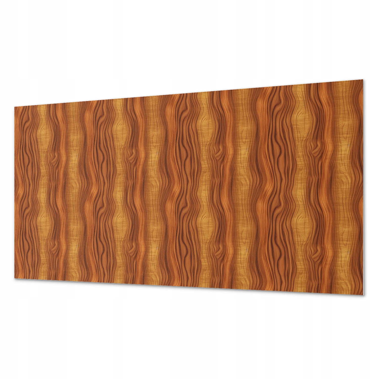 Nástenná obkladová doska s Pvc grafikou, štýl inšpirovaný drevom, 120 x 60 cm
