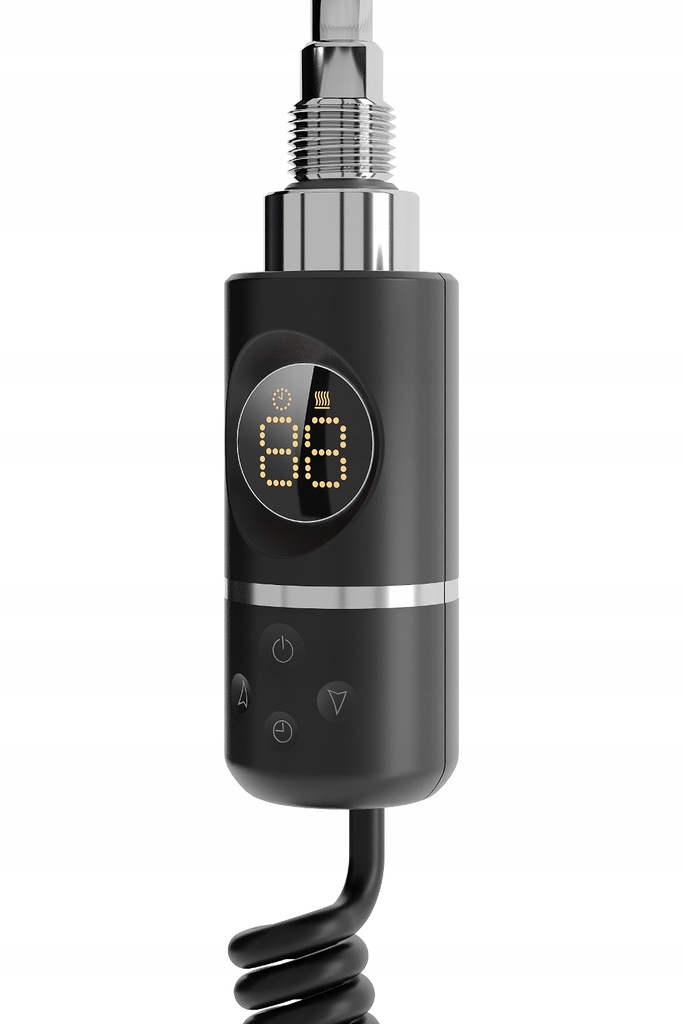 Arceno Elektrický Ohřívač Pro Koupelnový Radiátor 600 Wattů, Černý