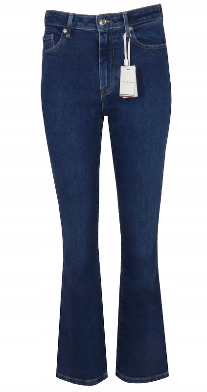 Tommy Hilfiger dámské kalhoty Bootcut, tmavě modré, 24/30