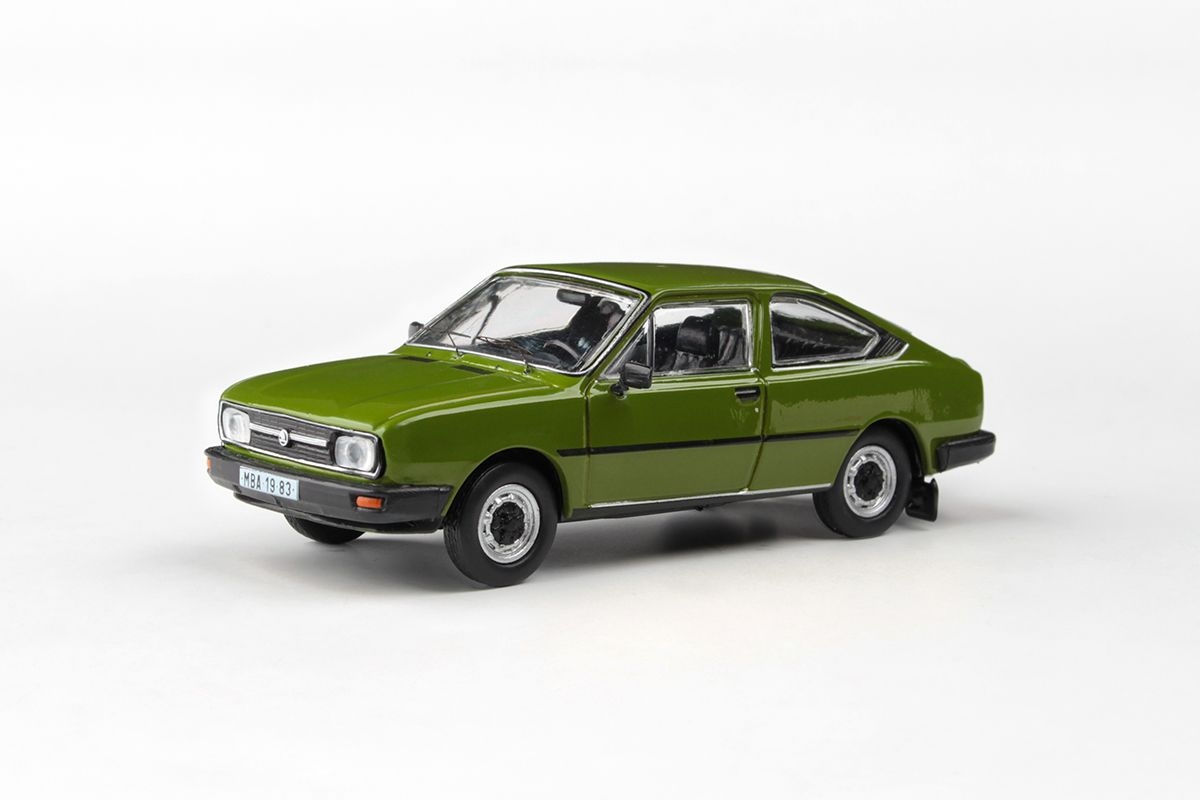Abrex Škoda Garde (1982) 1:43 Zelená Olivová