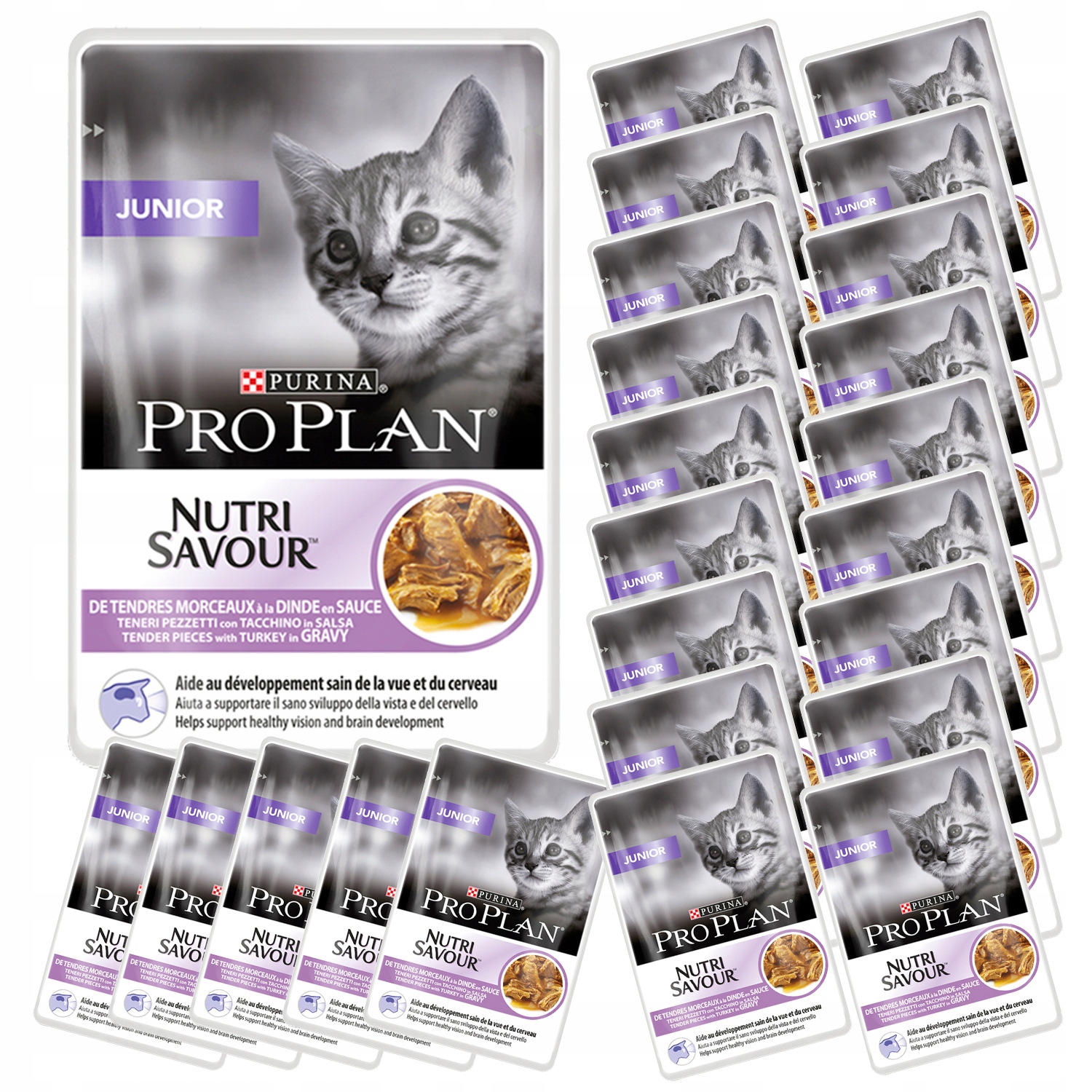 Purina Pro Plan Junior indyk saszetka 24x 85g
