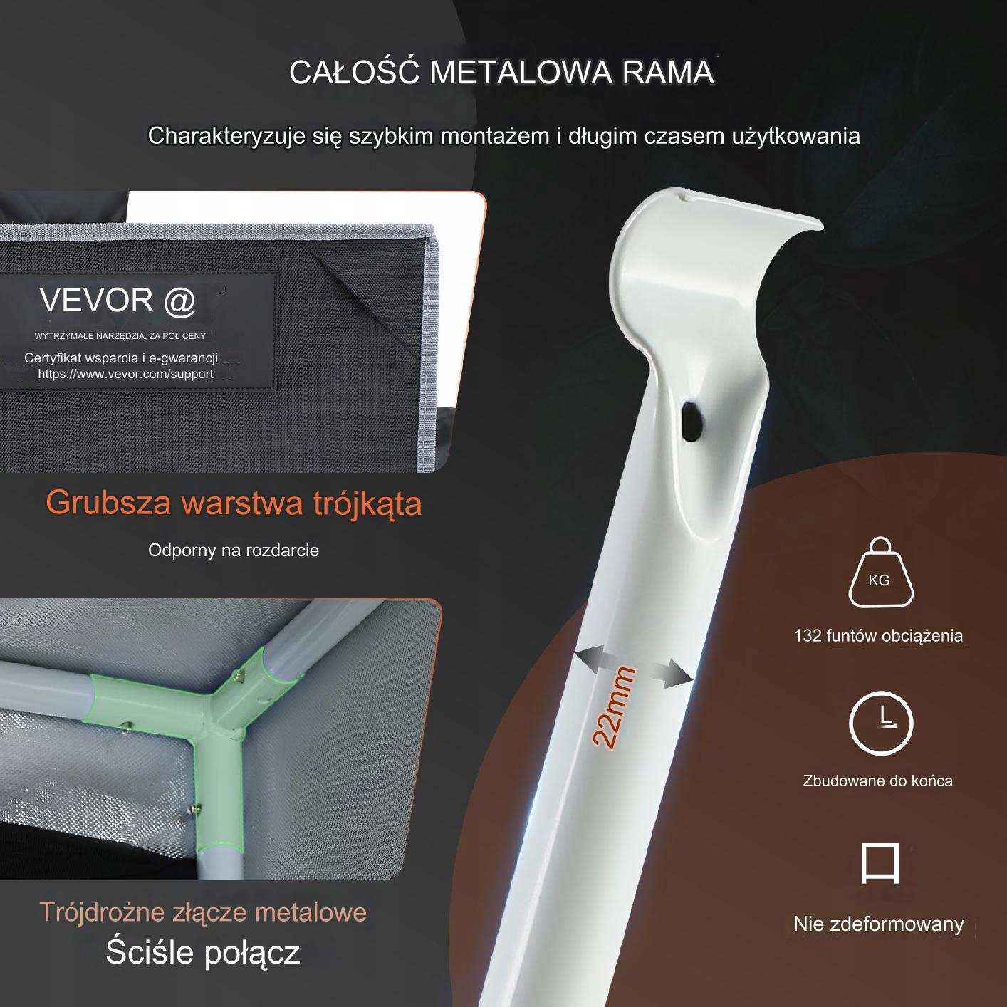 Namiot do uprawy roślin namiot uprawowy 122 x 61 x 183 cm Długość 1.22 m