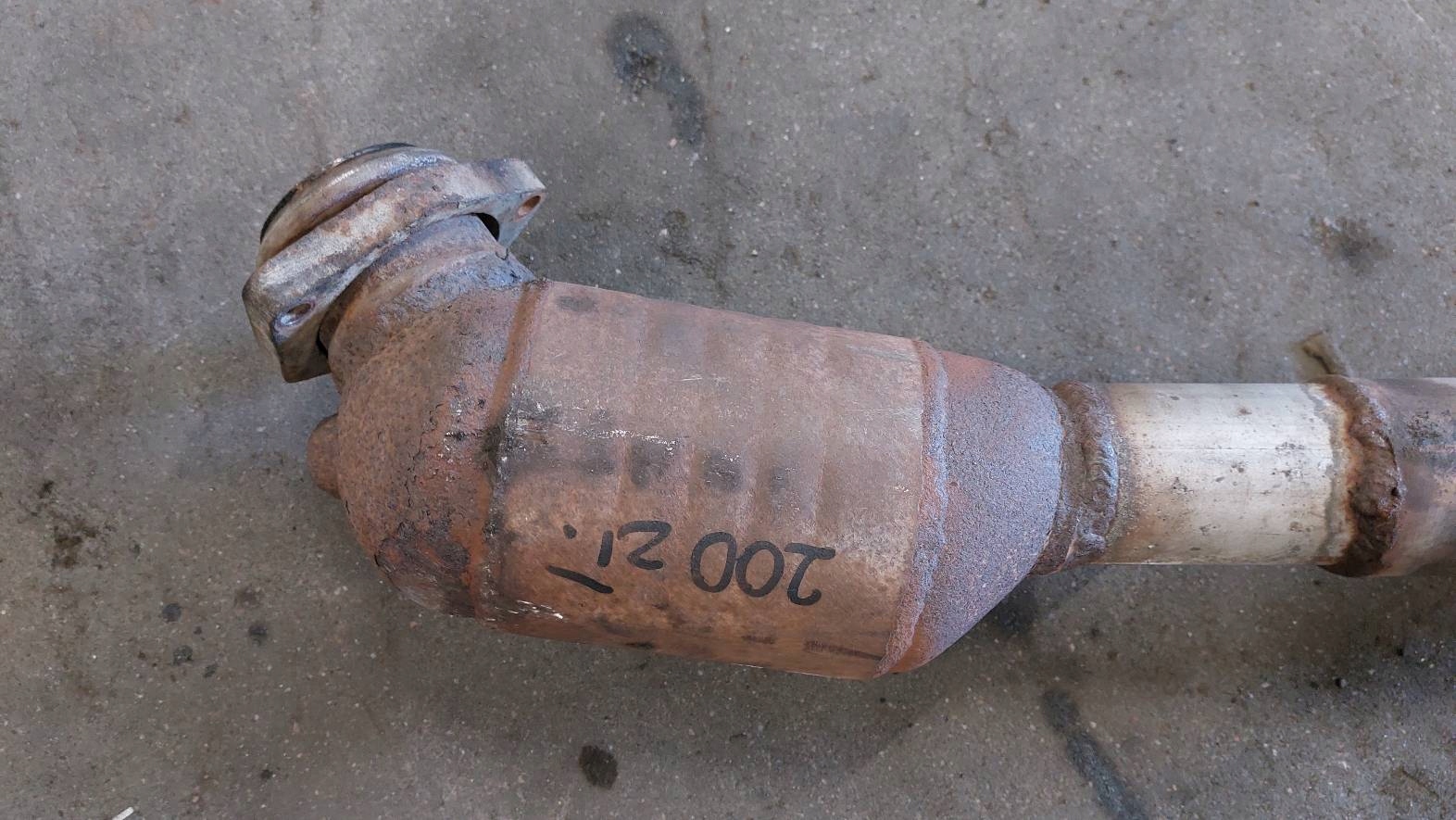 muffler, exhaust KONCOWY catalyst BMW E39 2.0 D