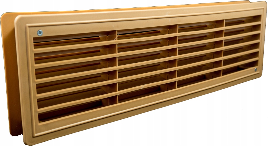 KRATKA WENTYLACYJNA DRZWIOWA WC DO DRZWI BEŻOWA