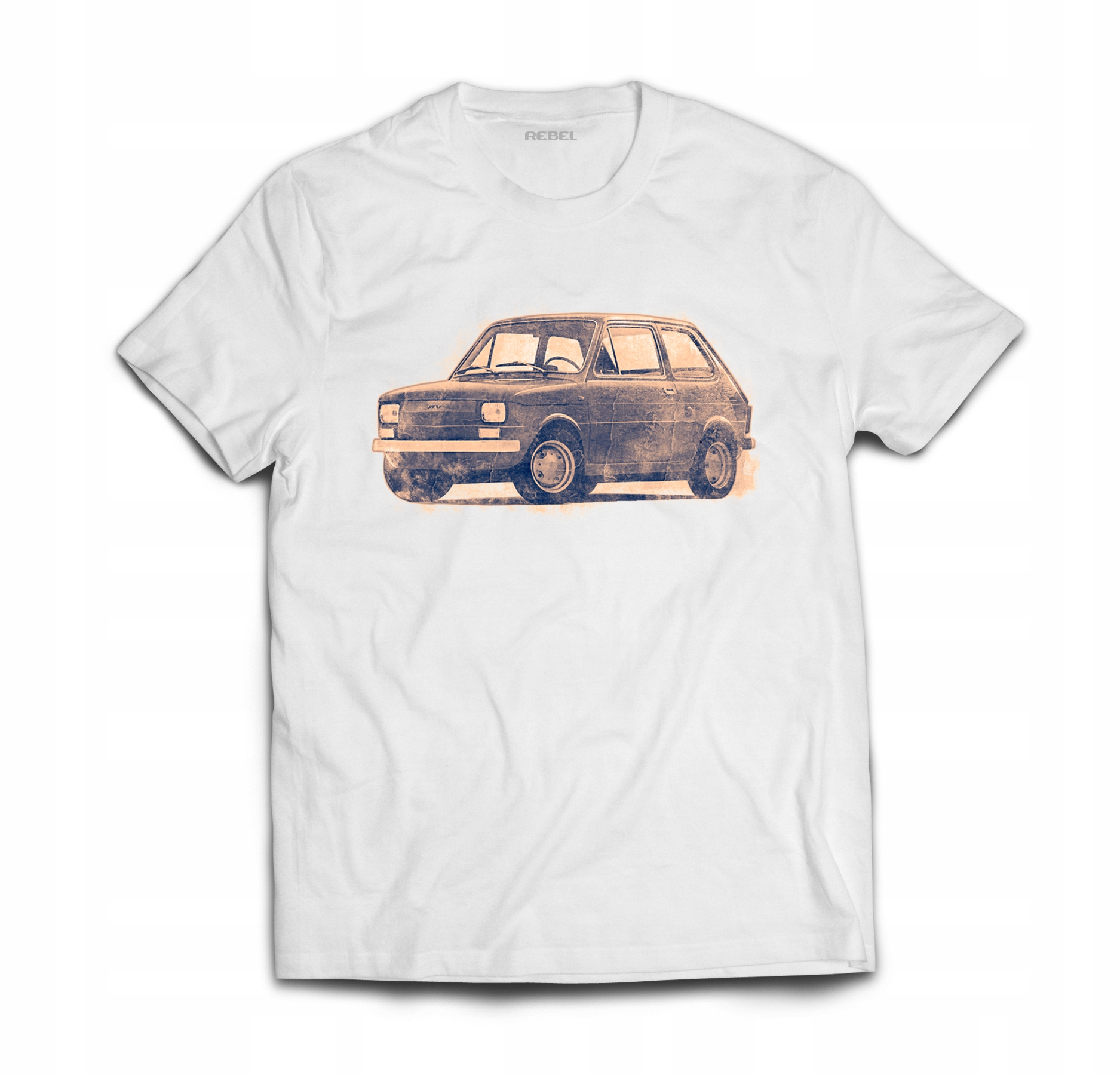 

Rebel Tshirt Fiat 126p Maluch Mały ale Wariat L
